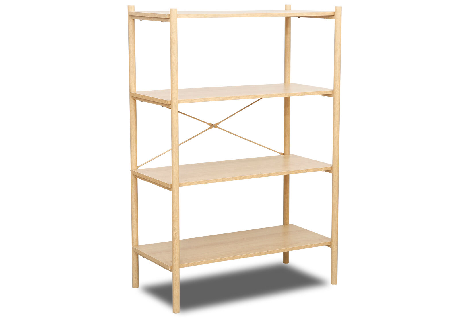MAVES - 4 Tier Bookcase MAVES