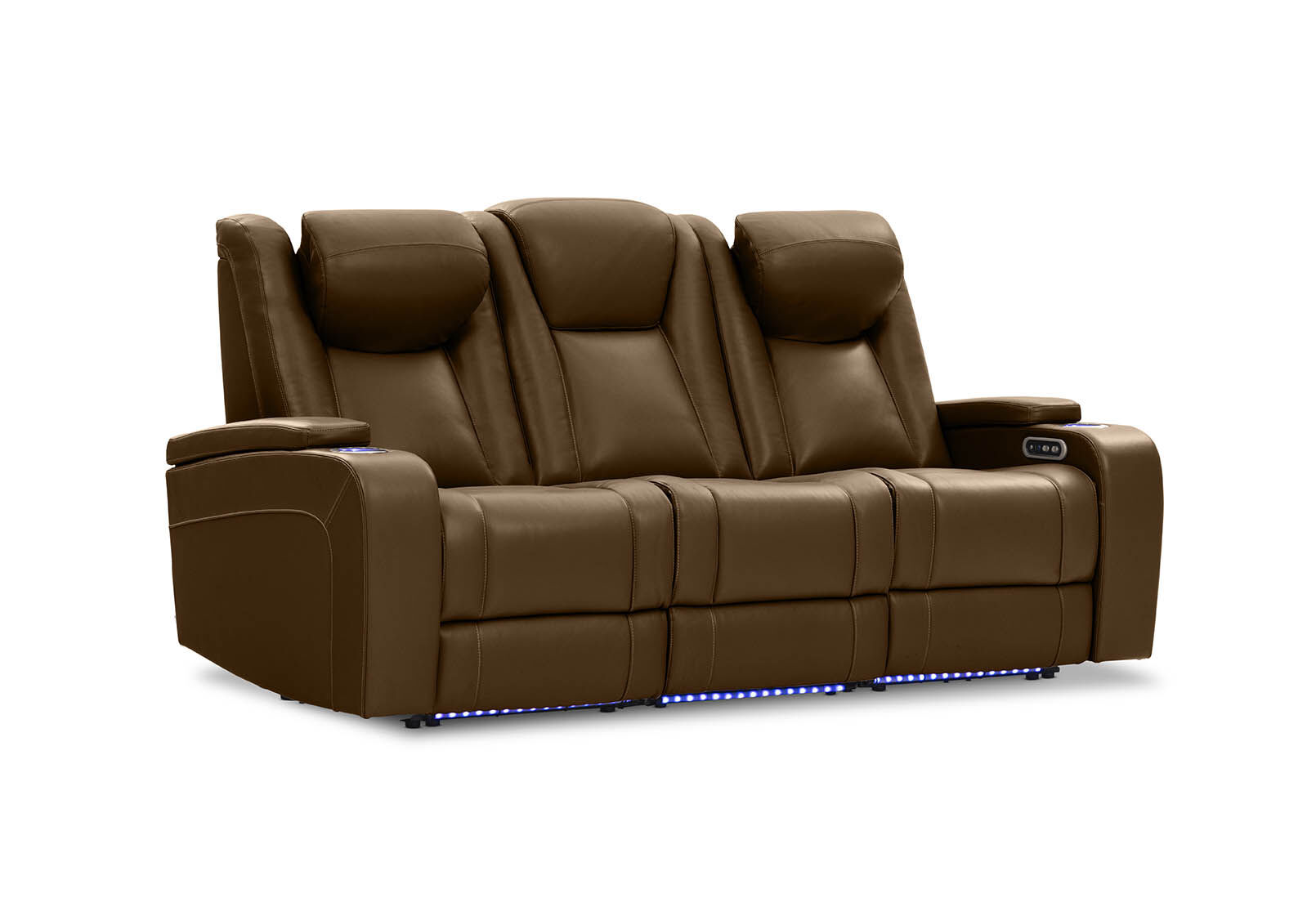 SENTINAL MK2 LEATHER - 3 Seater with 2 Electric Recliners SENTINAL MK2 LEATHER