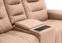 AGASSI FABRIC - 2 Seater with Dual Motor Recliners AGASSI FABRIC