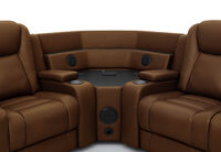 SENTINAL MK2 LEATHER - 5 Piece Corner with RHF 3 Seater SENTINAL MK2 LEATHER