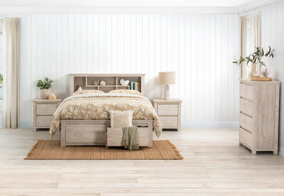 GALENE - 4 Piece Queen Tall Chest Bedroom Suite