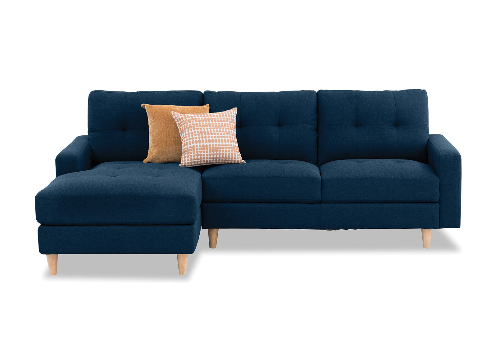 KELLER - Fabric 3 Seat LHF Chaise KELLER