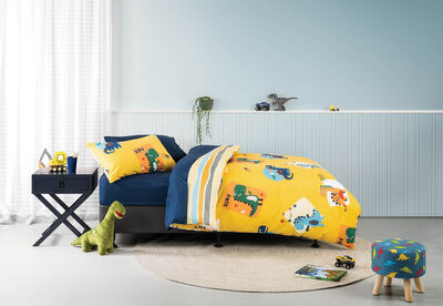 DINO DREAMIN - Single Quilt Cover Set