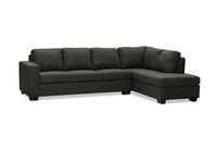 BONZA - Fabric Corner Lounge with RHF Chaise BONZA