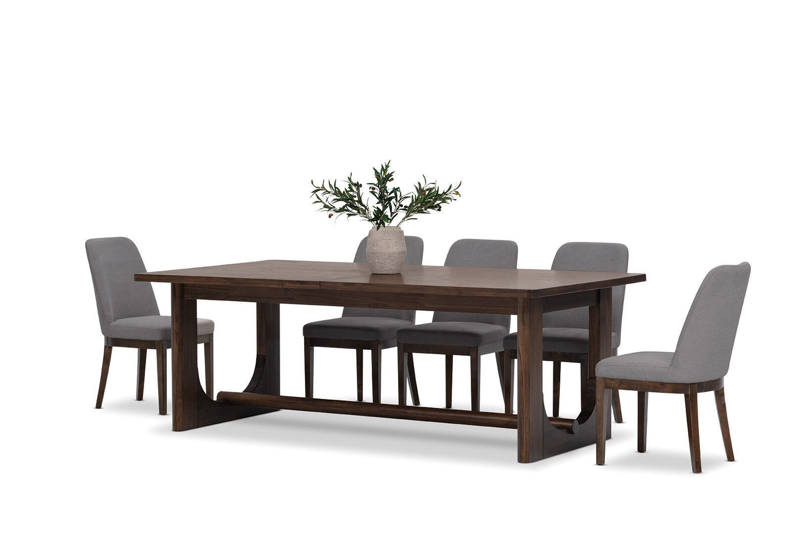 NICCOLO - 9 Piece Extension Dining Suite with Santino Dining Chairs NICCOLO