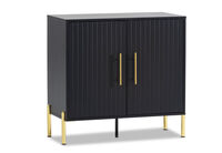 DELGADO - Black Wine Cabinet DELGADO