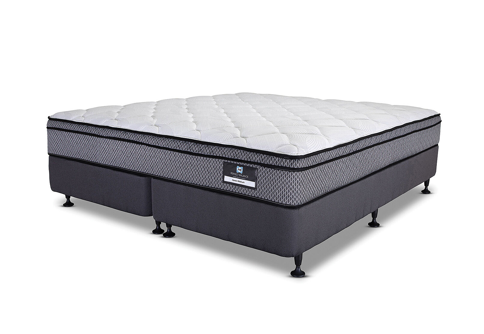 WHITE SEALY PERFECT BALANCE HAVEN MEDIUM Amart Furniture