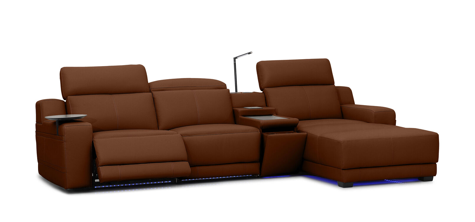 CASSIUS MK2 LEATHER - 3 Seater RHF Chaise CASSIUS MK2 LEATHER