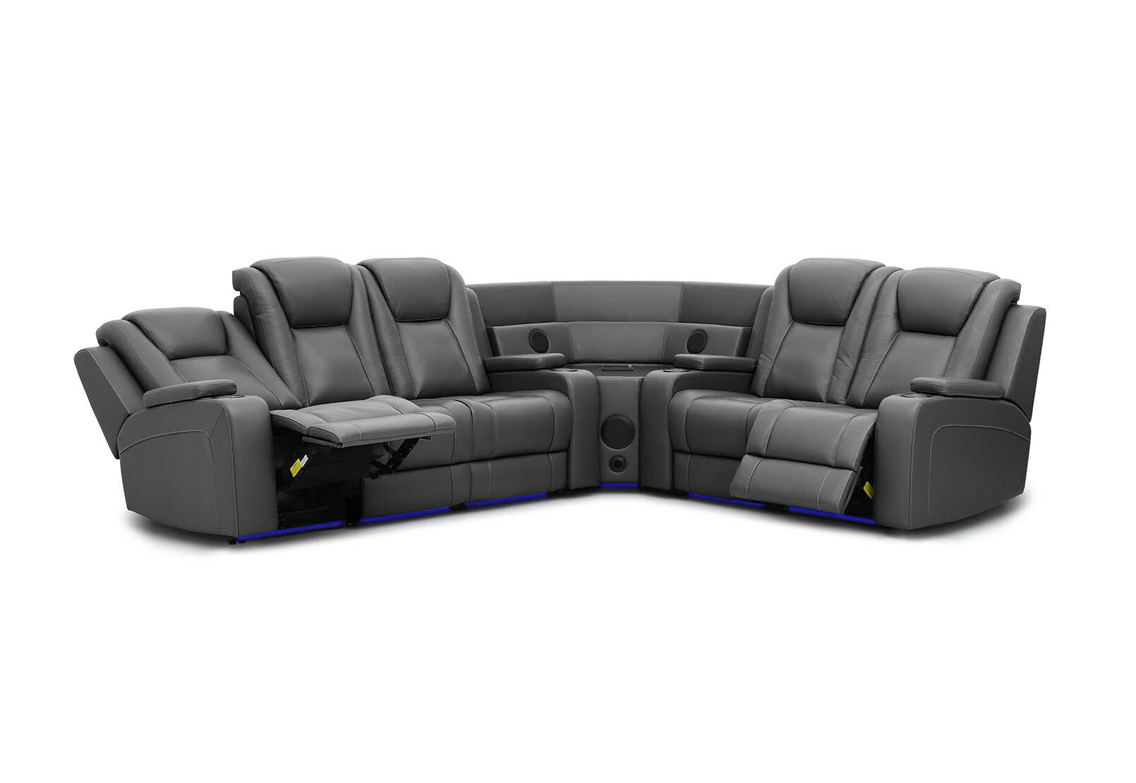 SENTINAL MK2 LEATHER - 5 Piece Corner with LHF 3 Seater SENTINAL MK2 LEATHER