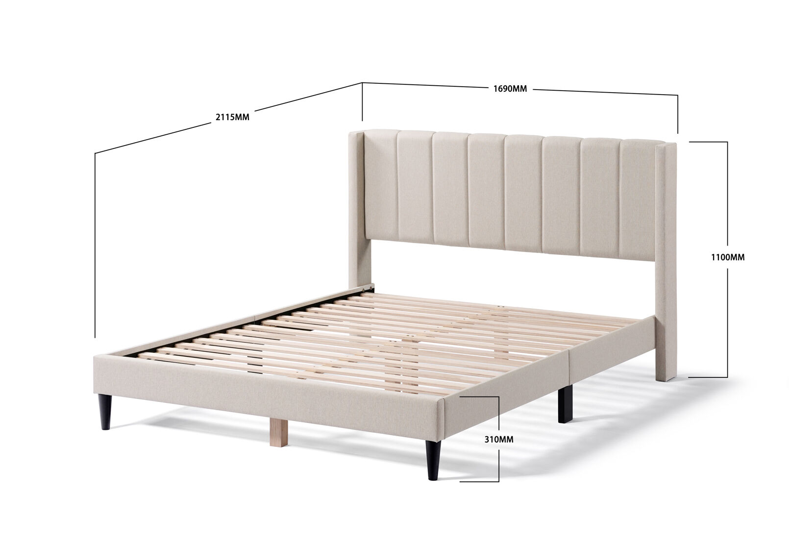 STUART - King Bed STUART