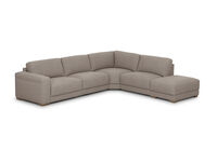 LEONE FABRIC - 5 Piece Terminal Corner Lounge LEONE FABRIC
