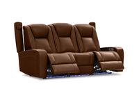 SENTINAL MK2 LEATHER - 3 Seater with 2 Electric Recliners SENTINAL MK2 LEATHER