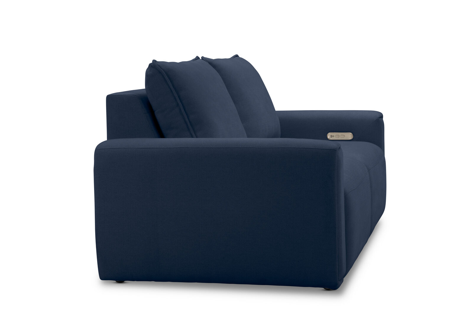 MIKAELA - 2 Seater with Sliding Electric Chaise MIKAELA