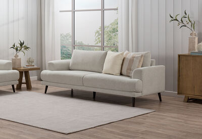 JERMAINE FABRIC - 3 Seat Sofa
