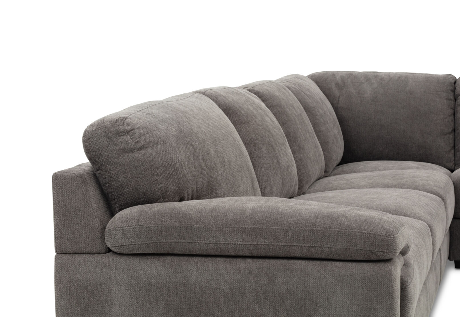 CANDACE FABRIC - 7 Seater Corner RHF Chaise CANDACE FABRIC