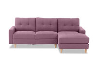 KELLER - Fabric 3 Seat RHF Chaise KELLER