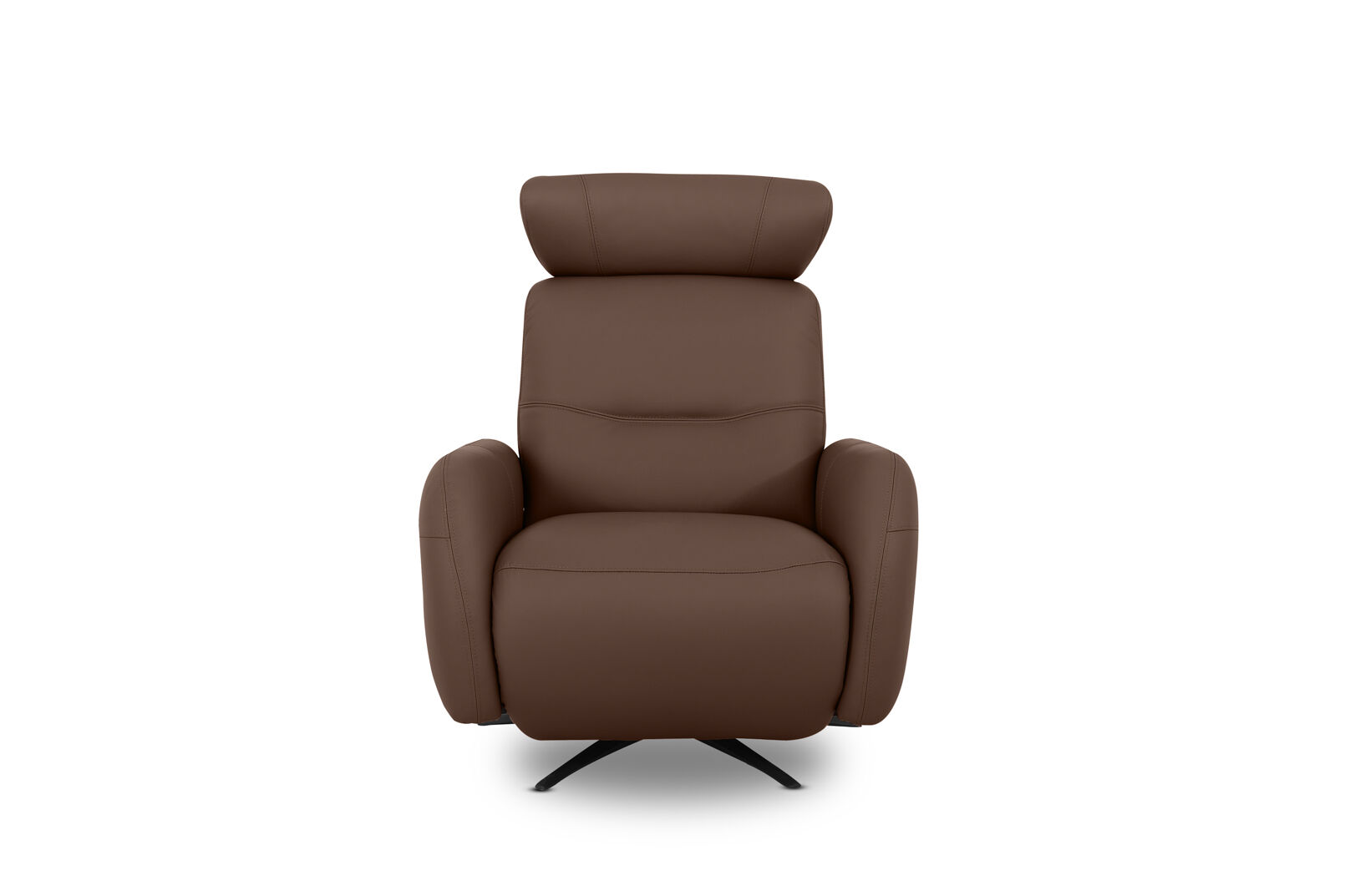 ALDRICH LEATHER - Swivel Electric Recliner ALDRICH LEATHER