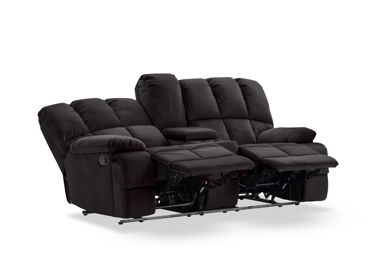LEBRON FABRIC - 2 Seater with Recliners and Console LEBRON FABRIC
