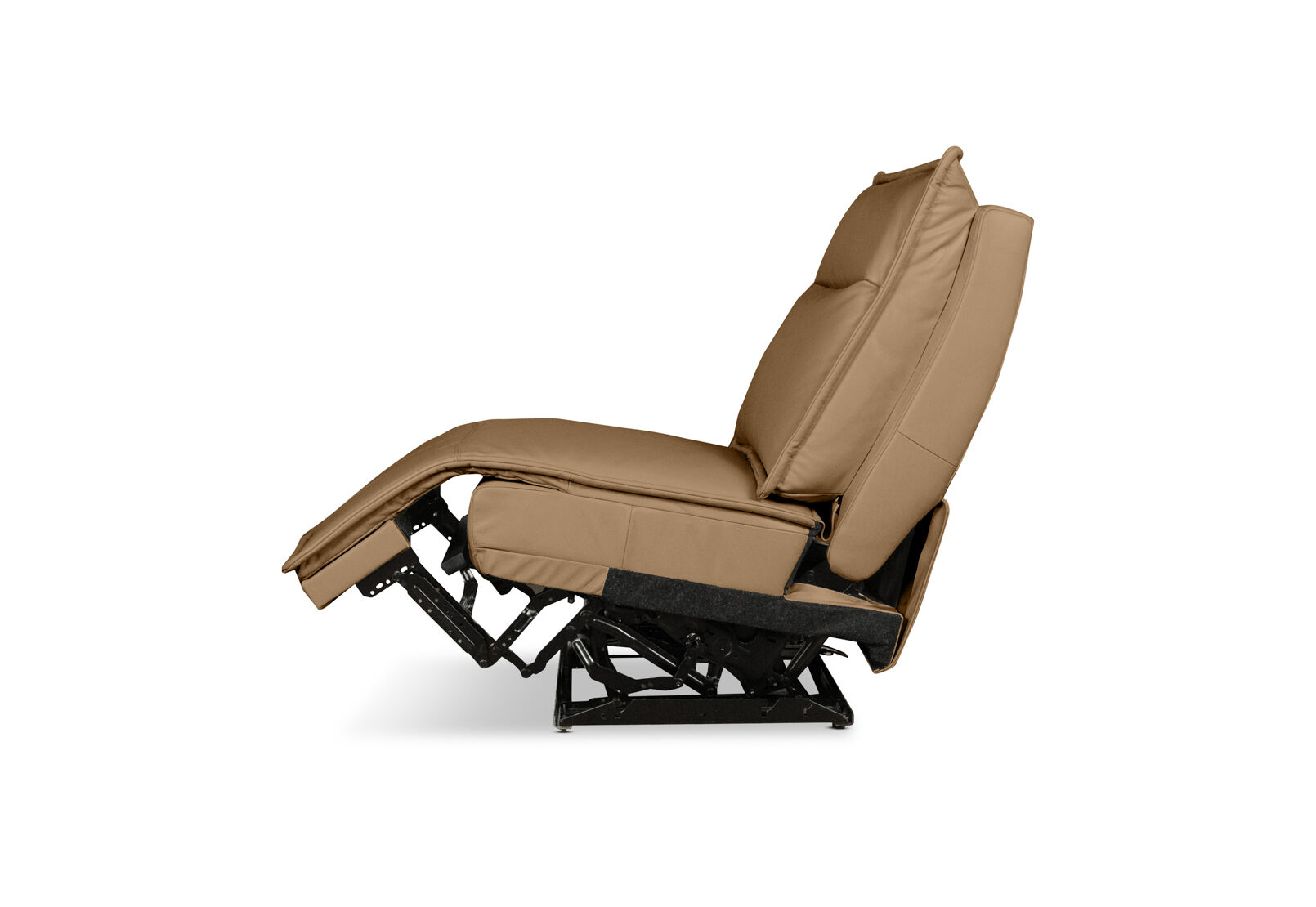 ALCINA LEATHER - Armless Electric Recliner Chair ALCINA LEATHER