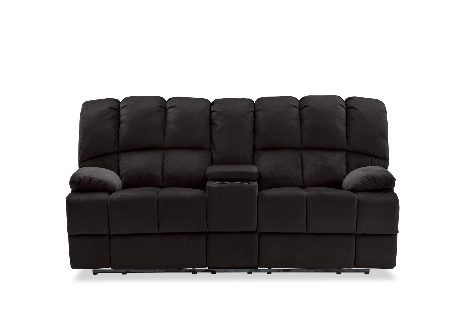 LEBRON FABRIC - 2 Seater with Recliners and Console LEBRON FABRIC