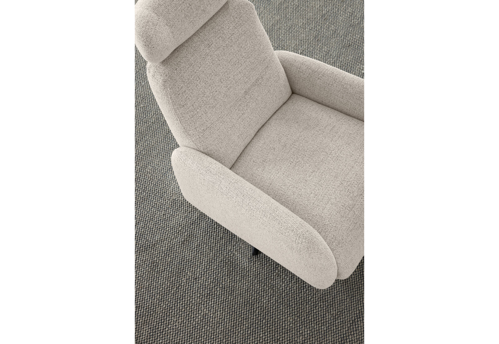 RAITT FABRIC - Swivel Manual Recliner RAITT FABRIC