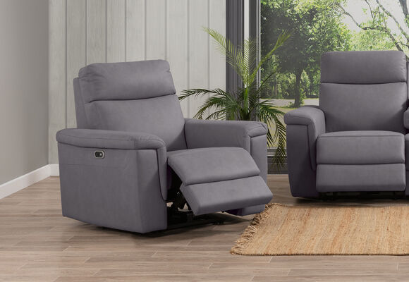 SERGIO FABRIC - Electric Recliner