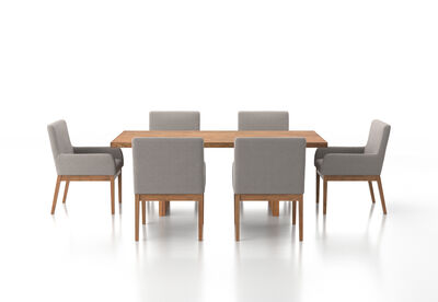 ROMULUS - 7 Piece Dining Suite with Lazarus Dining Chairs