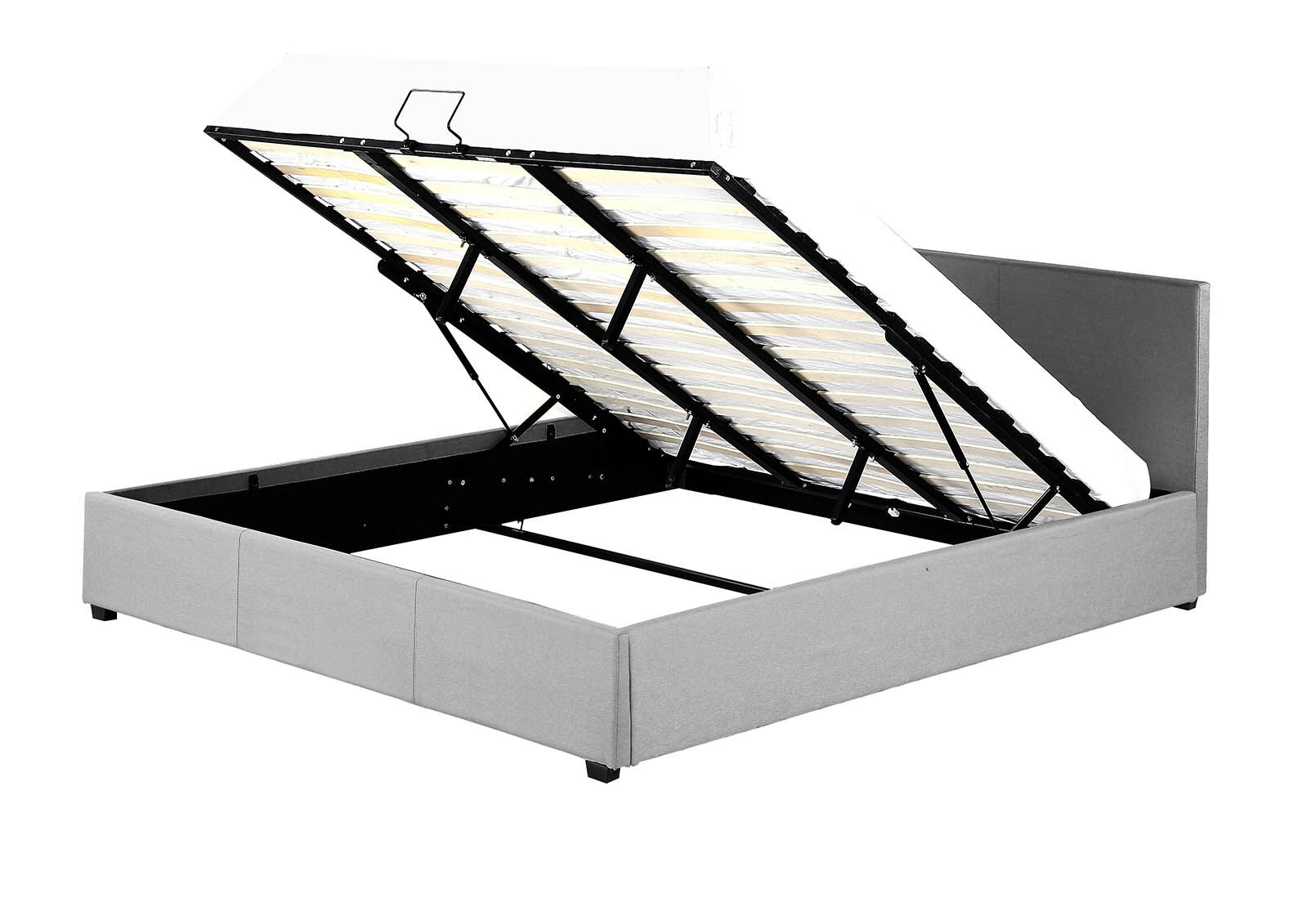 PAGOSA - Light Grey King Lift Bed PAGOSA