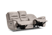 FEDERER FABRIC - 3 Seater with inbuilt Recliners FEDERER FABRIC