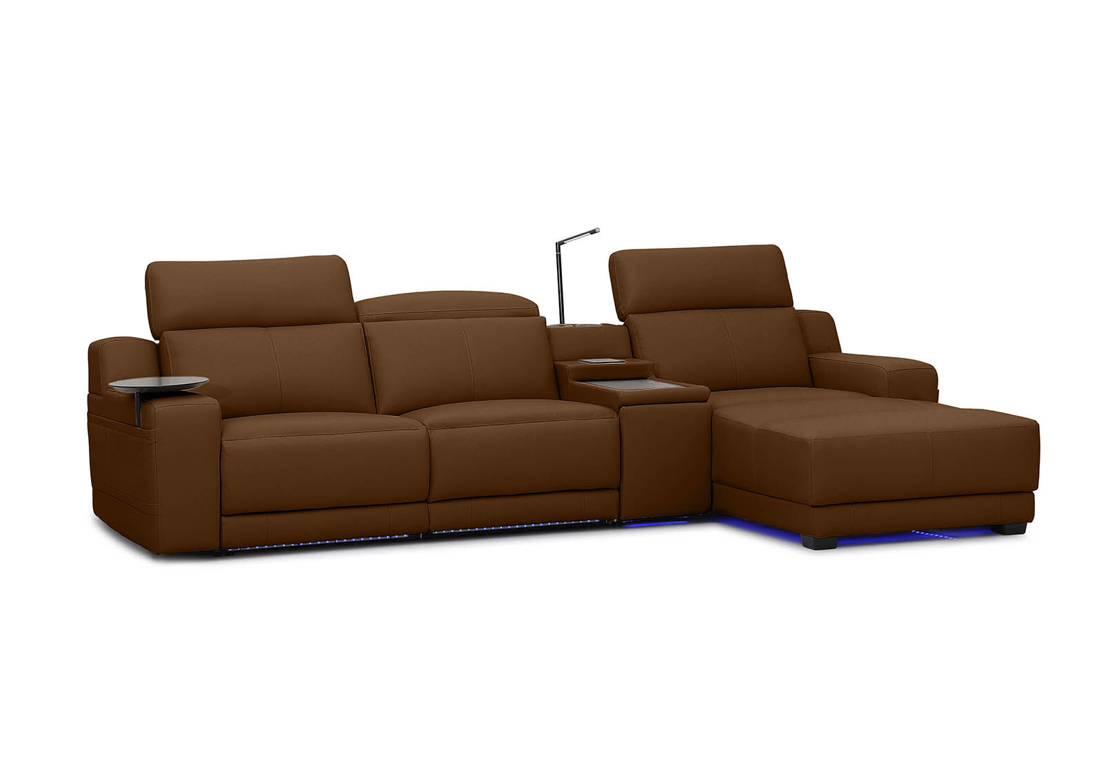 CASSIUS MK2 LEATHER - 3 Seater RHF Chaise CASSIUS MK2 LEATHER