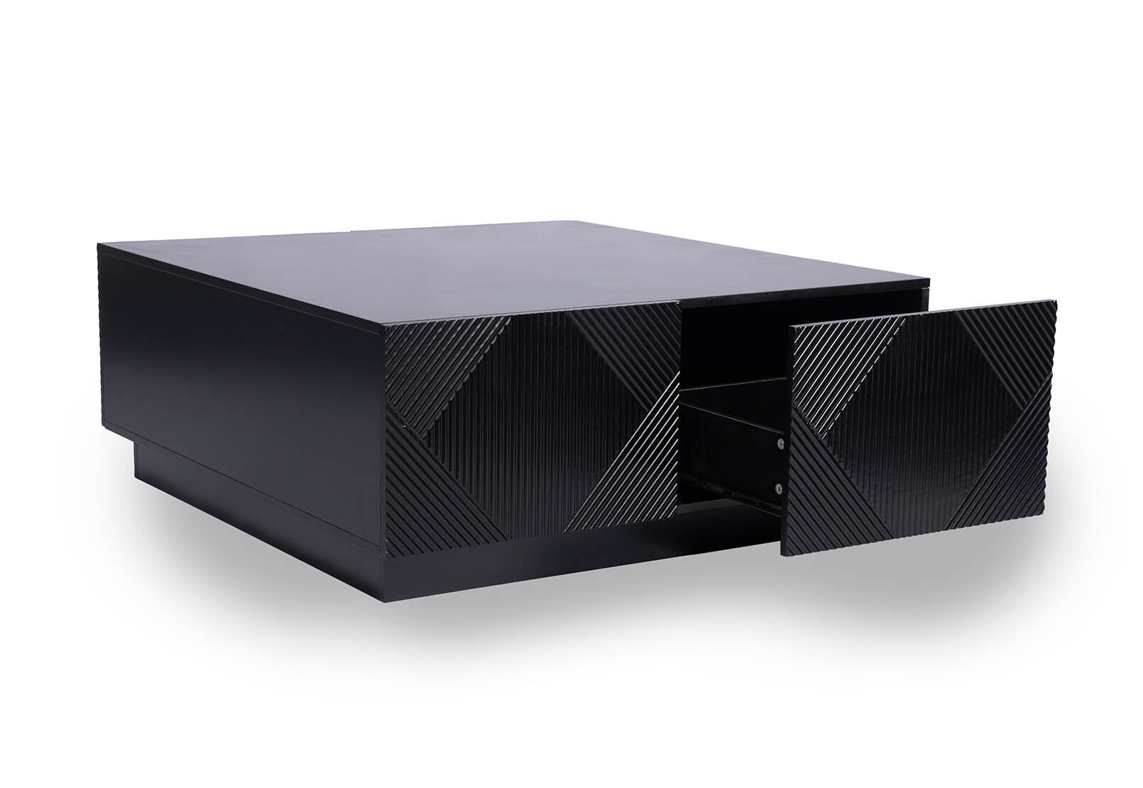 BLACK GATES Black Coffee Table Amart Furniture