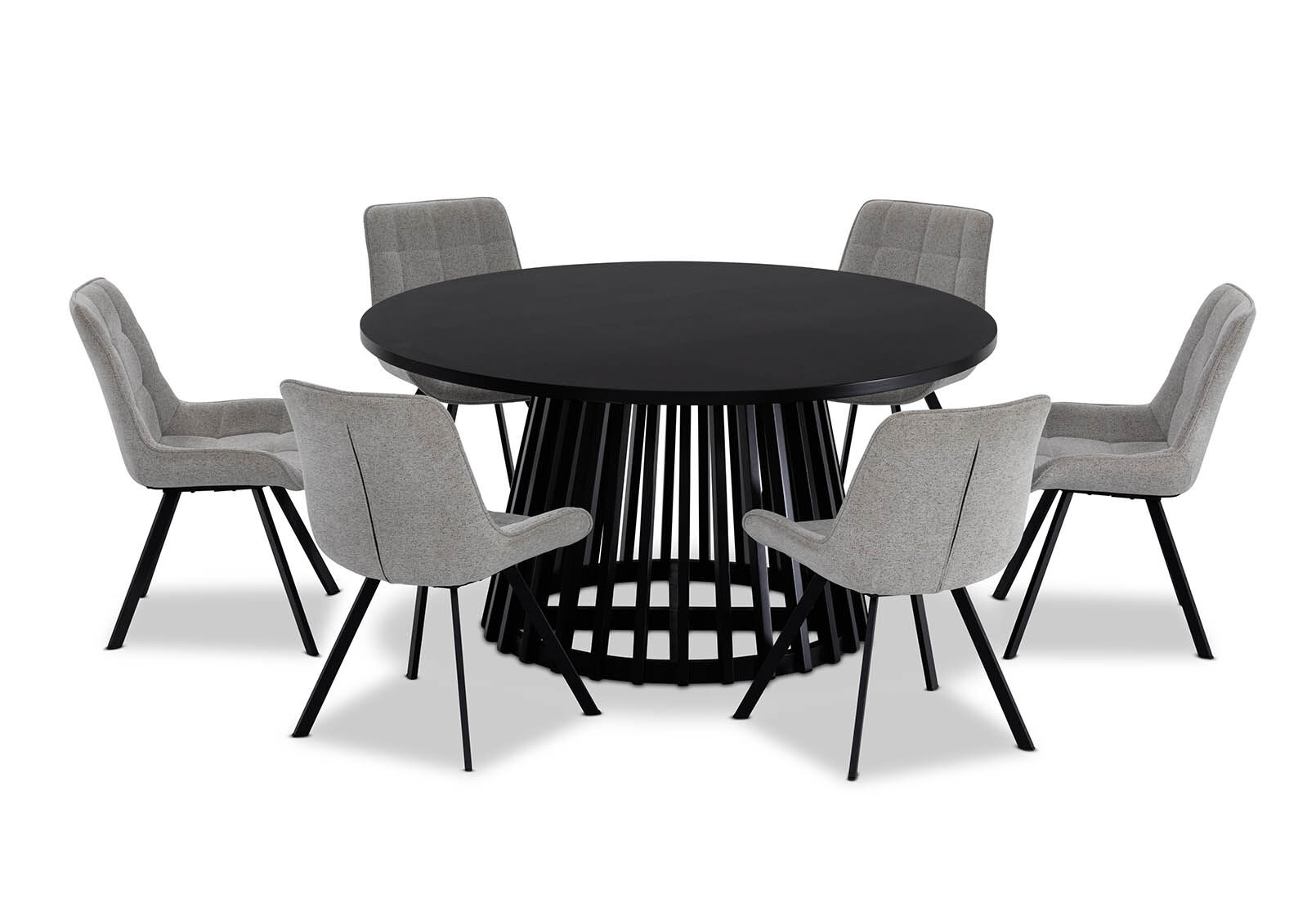 TORENTO - 7 Piece Dining Suite with Arabella Chairs. TORENTO