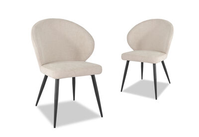REYNOLDS - Set of 2 Dining Chairs