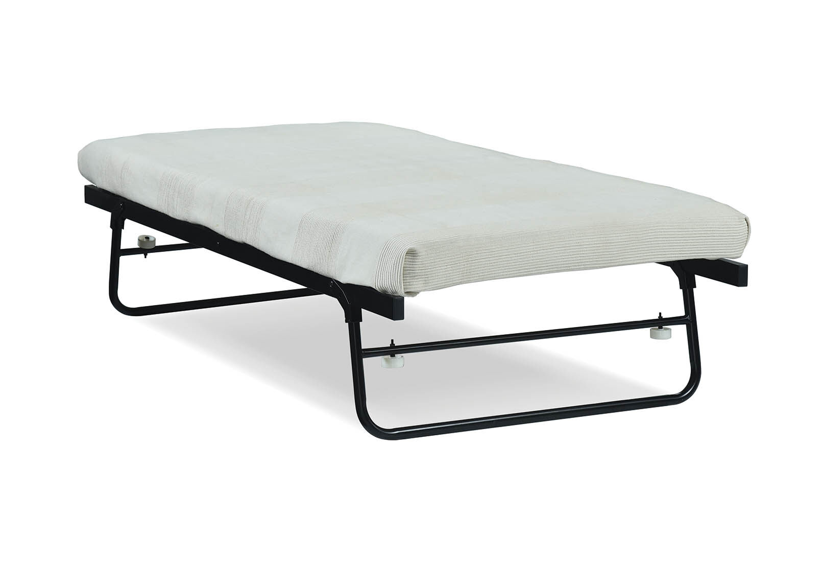 FUNES - Black Single Trundle Bed FUNES