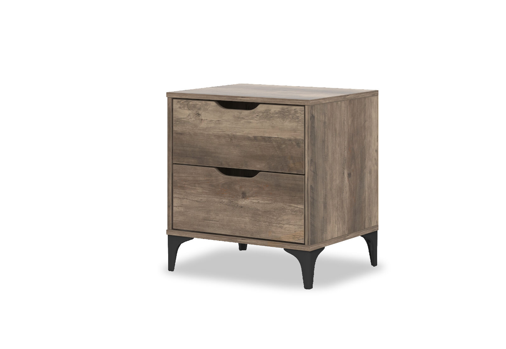 WARE - 2 Drawer Bedside WARE