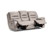 FEDERER FABRIC - 3 Seater with inbuilt Recliners FEDERER FABRIC