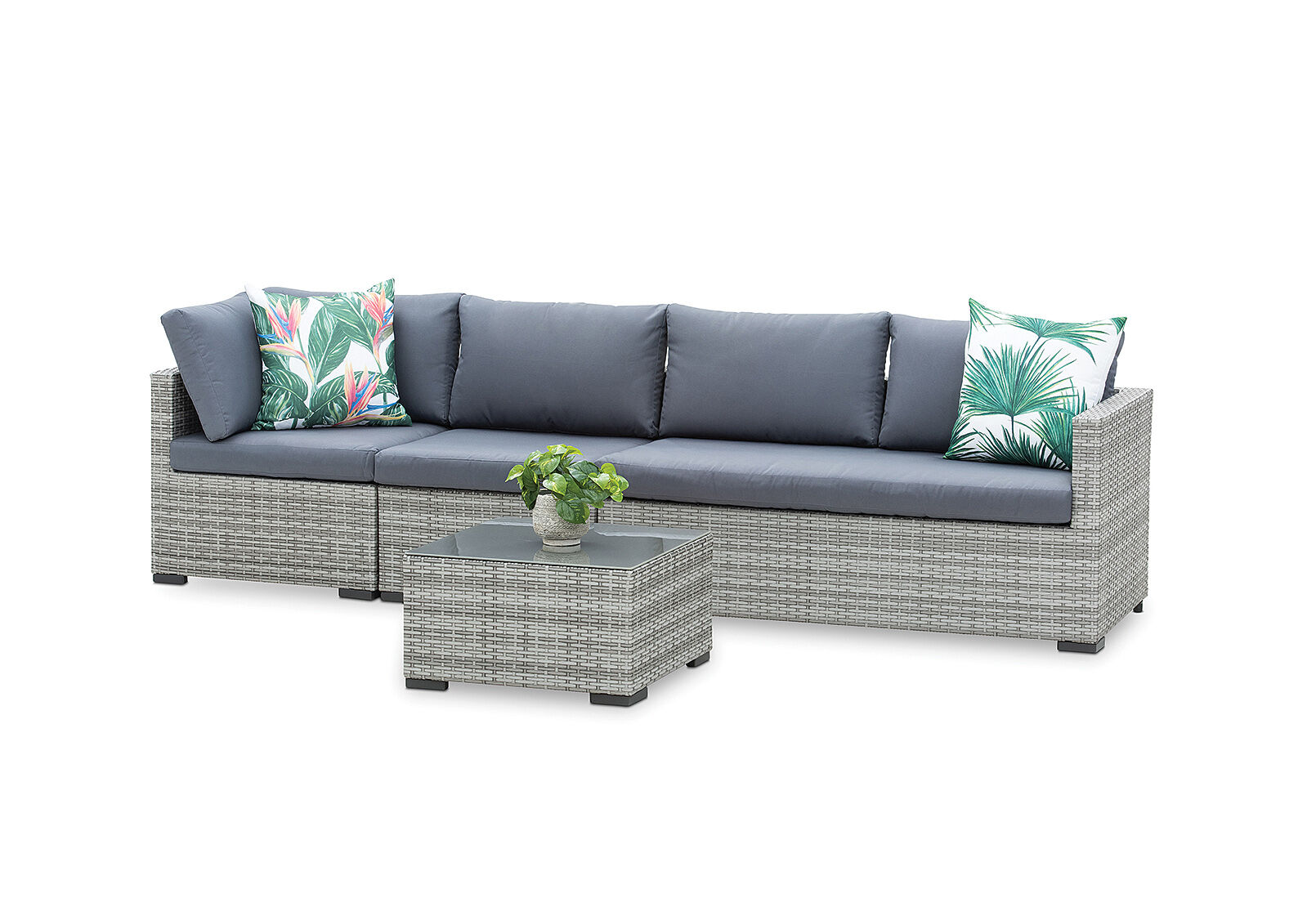 HAMILTON - Chaise Lounge with Coffee Table HAMILTON