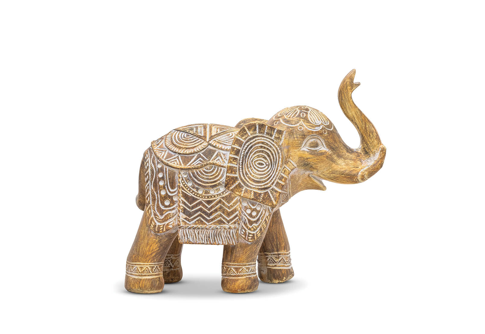 NATURAL MAXINE 17.7cm Elephant Statue