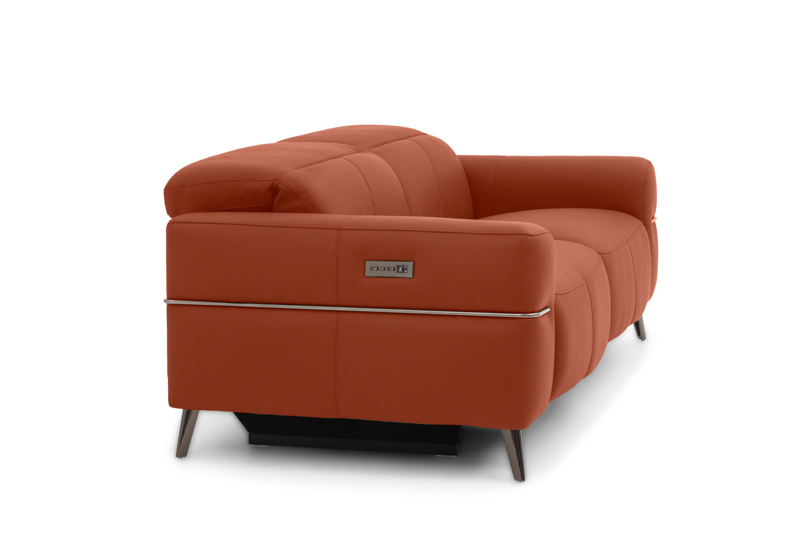 SERAFINI LEATHER - 2.5 Seater with Inbuilt Electric Recliners SERAFINI LEATHER