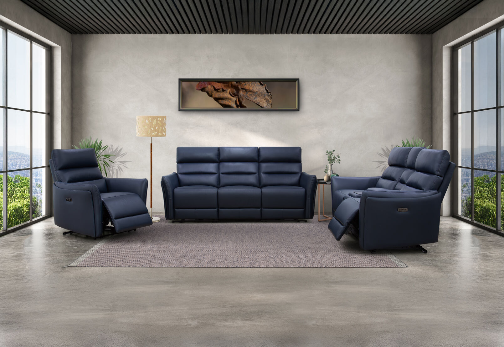 REMUS LEATHER - Electric Recliner (Leather) REMUS LEATHER