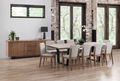 NERO - 11 Piece Dining Suite