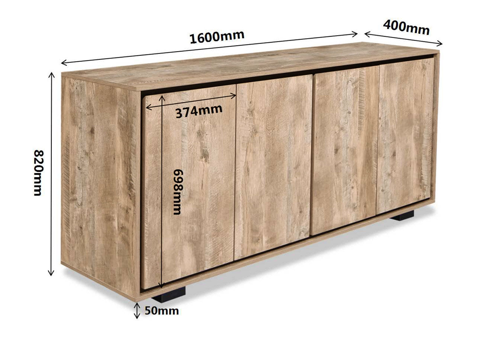 NICHOLSON - 4 Door Buffet NICHOLSON