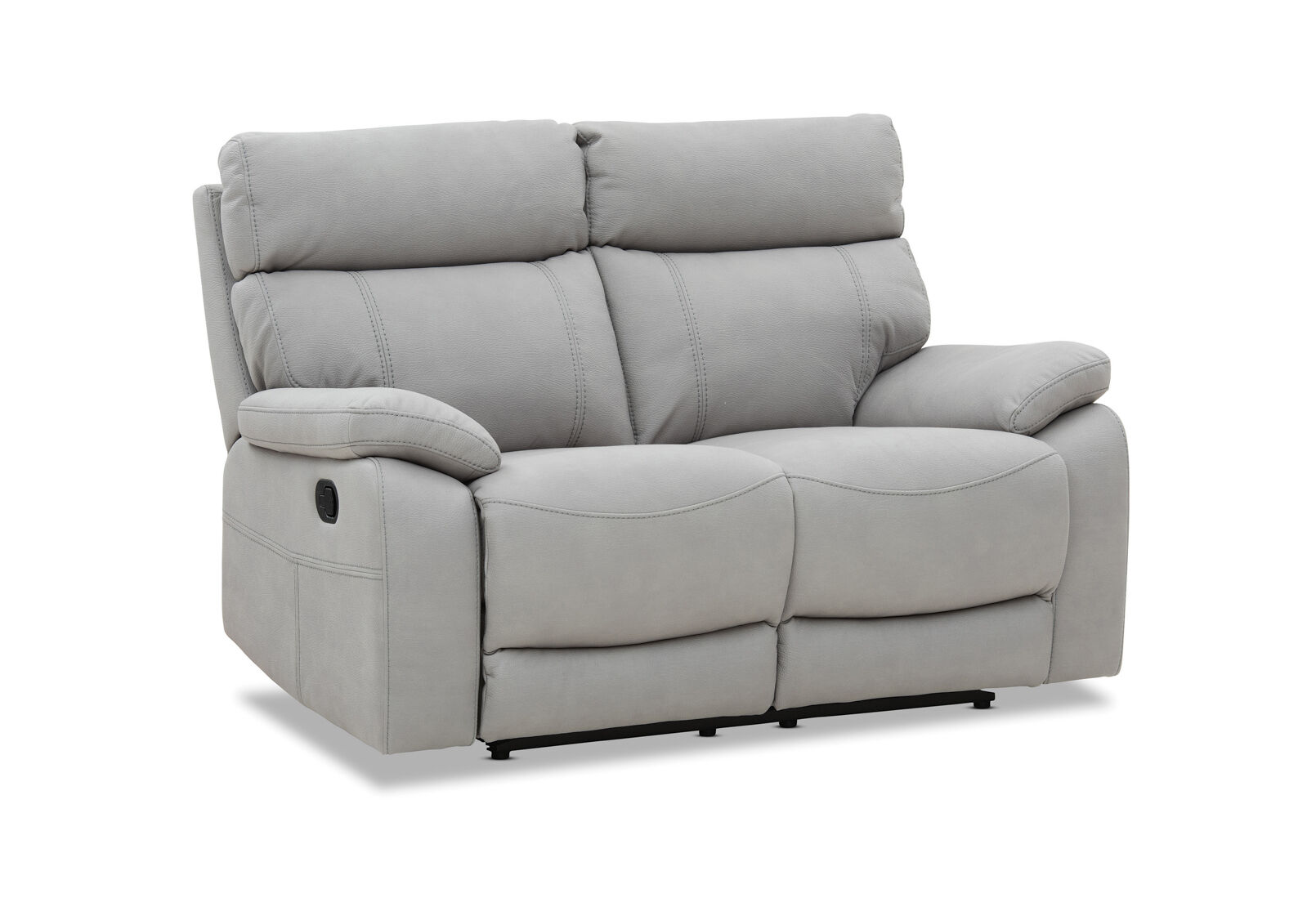 ALFRED - Fabric 2 Seater with Inbuilt Recliners ALFRED