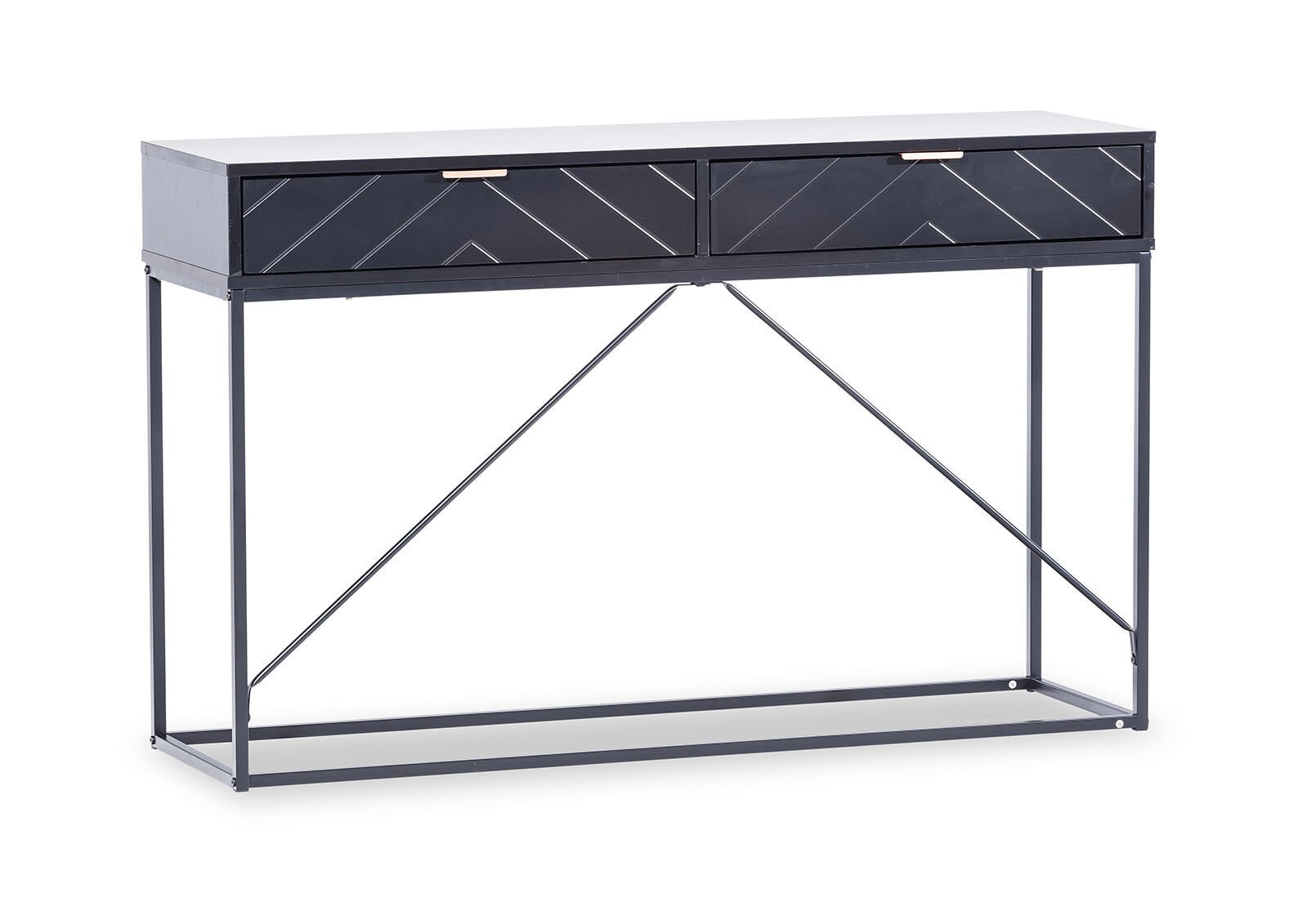 HARDING - Black Sofa Table HARDING