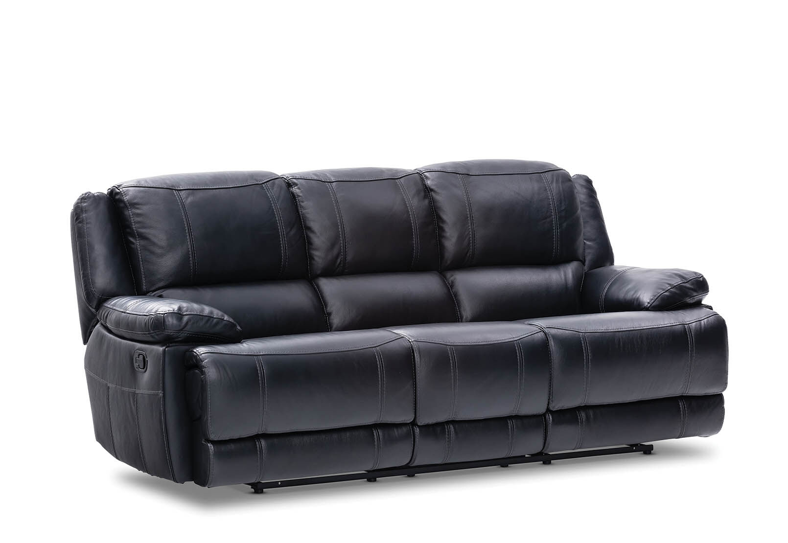 FLOYD - Leather 3 Seat Sofa with 2 Inbuilt Recliners FLOYD