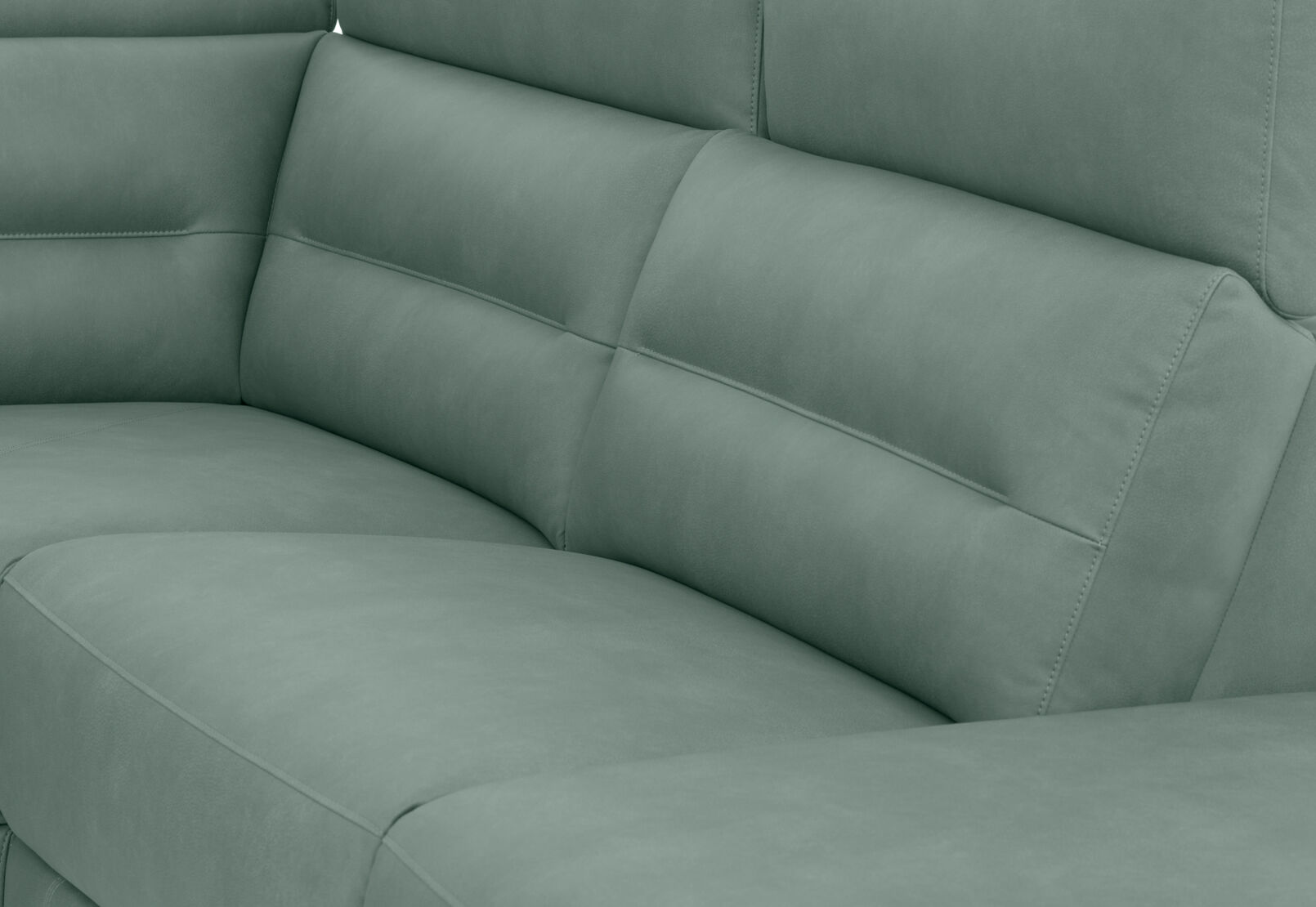 JEFFRIES FABRIC - Corner Lounge with Inbuilt Electric Recliner and RHF Chaise JEFFRIES FABRIC