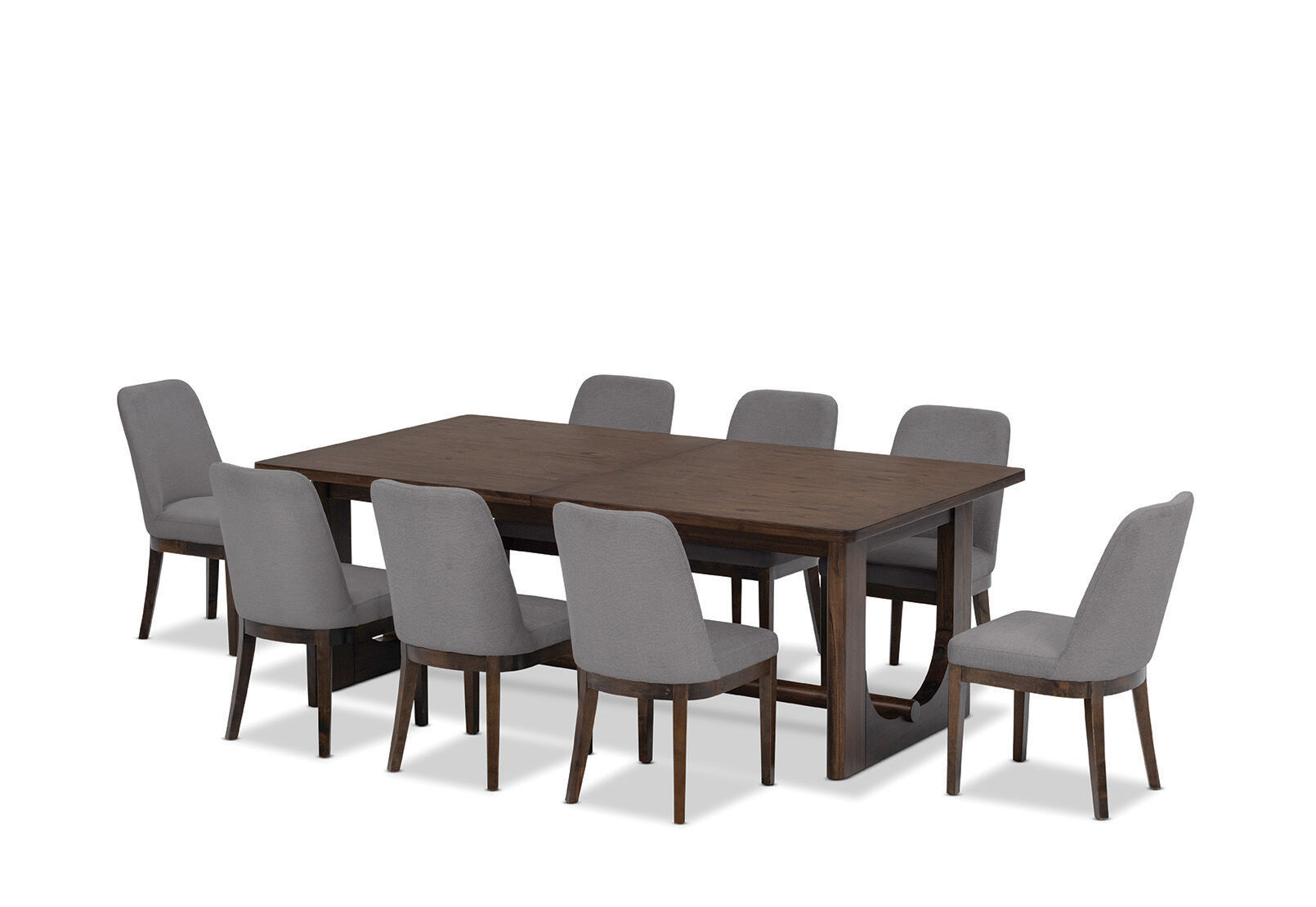 NICCOLO - 9 Piece Extension Dining Suite with Santino Dining Chairs NICCOLO