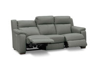 CAPELLO - Leather 3 Seater Sofa with 2 Inbuilt Electric Recliners CAPELLO