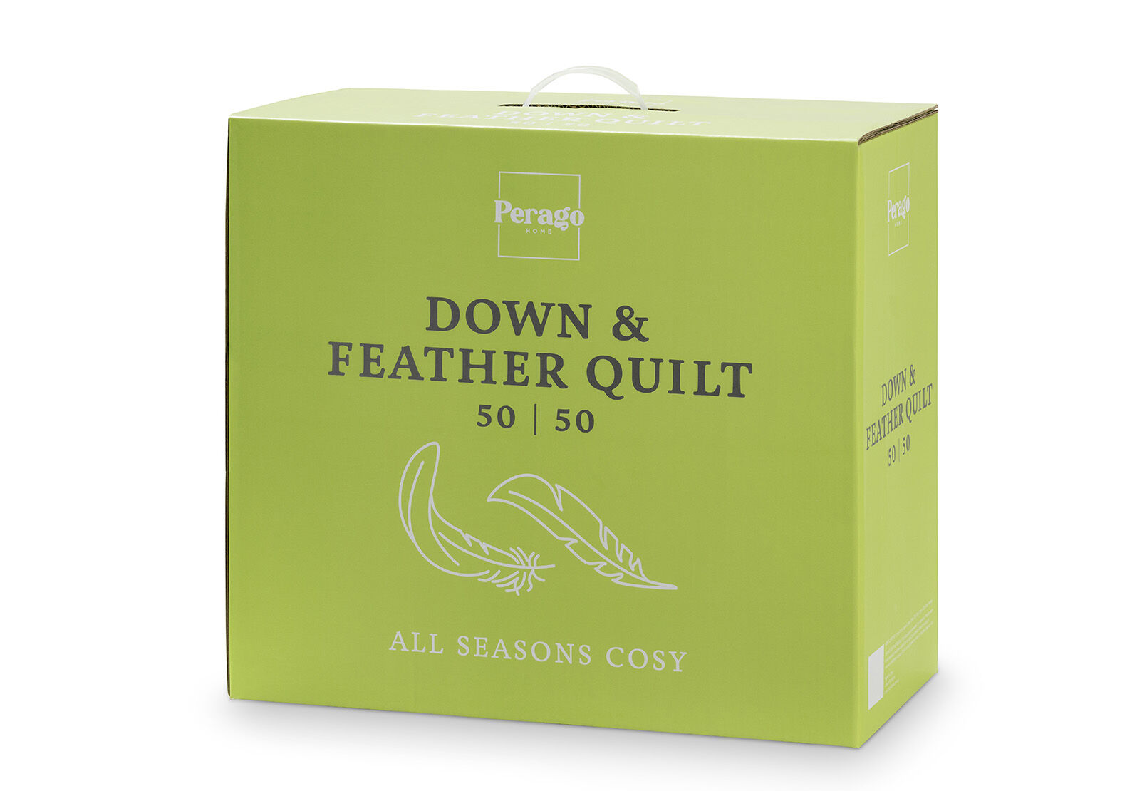 PERAGO HOME DOWN FEATHER - Queen Duck Down and Feather Quilt PERAGO HOME DOWN FEATHER