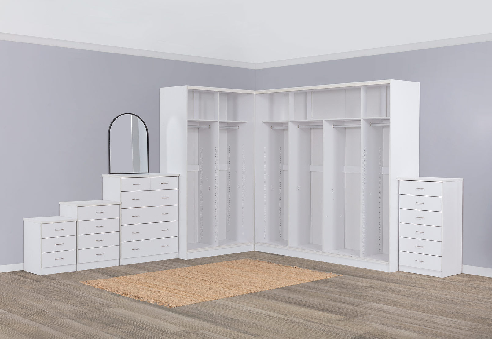SPACESAVER MK2 - 6 Drawer 900 Split Chest SPACESAVER MK2